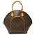 Louis Vuitton Brown Monogram Ellipse MM Marrone