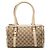 Borsa Boston Gucci Abbey D Ring in tela GG beige