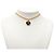 Collana con pendente a trifoglio Chanel Gold CC placcata oro e resina D'oro - vista 7