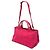 Borsa Tote Prada in tela Canapa rosa con logo - vista 2