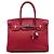 Hermès Red Togo Birkin Retourne 30 Rosso