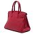 Hermès Red Togo Birkin Retourne 30 Rosso - vista 2