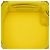 Chanel Vanity Case Small CC Matelassé in Pelle d'Agnello Gialla con Catena Giallo - vista 4
