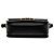 Céline Celine Black Teen Shiny Calfskin Triomphe Crossbody Nero - vista 3