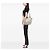 Gucci White Guccissima Charlotte Crossbody Bianco Bianco sporco - vista 5