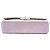 Chanel Pink Medium Classic Iridescent Lambskin Double Flap Rosa - vista 3