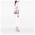 Chanel Pink Medium Classic Iridescent Lambskin Double Flap Rosa - vista 6