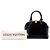 Louis Vuitton Black Monogram Vernis Alma BB Schwarz - Ansicht 7