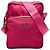 Prada Sac Crossbody en Tessuto Rose avec Fermeture Éclair