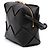 Bottega Veneta Mini Borsa a tracolla Intreccio Cassette in nappa nera Nero - vista 2