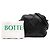 Bottega Veneta Mini Borsa a tracolla Intreccio Cassette in nappa nera Nero - vista 7