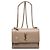 Autre Marque Saint Laurent Beige Medium Calfskin Monogram Sunset Crossbody