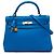 Hermès Blue Epsom Kelly II Retourne 32