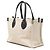 Gucci Beige Medium Canvas Logo Tote - Ansicht 2
