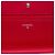Chanel Red Quilted Patent Coco Boy Wallet On Chain Rosso - vista 5