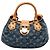 Louis Vuitton Blue Monogram Denim Pleaty Blau