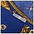 Lenço de seda Hermès Blue Marine et Cavalerie Azul - vista 4