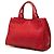Borsa Satchel Prada Small in capretto intrecciato Madras Rossa Rosso - vista 2
