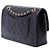 Chanel Black Medium Classic Lambskin Double Flap Negro - vista 2