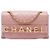 Chanel Pink Small Quilted Calfskin Enchained Flap Rosa