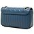 Borsa a tracolla Gucci GG Marmont Matelassé in pelle di vitello blu Medium - vista 2