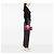 Autre Marque Clutch Saint Laurent in pelle rosa con stampa leopardata e monogramma Cassandre - vista 6