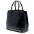 Tote Prada in pelle Spazzolato nera con cristalli borchiati Nero - vista 2