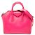 Givenchy Mini Shiny Lord Antigona Satchel aus Kalbsleder in Rosa Pink