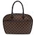 Louis Vuitton Brown Damier Ebene Sarria Horizontal Marrom