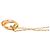 Hermès Gold Gold Plated Enamel Pop H Pendant Necklace - view 4