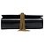 Autre Marque Saint Laurent Black Small Patent Monogram Kate Tassel Crossbody Nero - vista 3