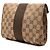 Gucci Clutch aus beigem GG Canvas - Ansicht 2