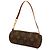 Louis Vuitton Brown Monogram Papillon Pochette Marrone - vista 2