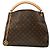 Louis Vuitton Brown Monogram Artsy MM Marrone