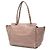 Borsa Satchel Trapeze Rockstud in pelle rosa piccola Valentino - vista 2