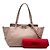 Borsa Satchel Trapeze Rockstud in pelle rosa piccola Valentino - vista 7