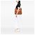 Bolso de hombro Gucci Brown Medium Pebbled Calfskin Web Heritage Castaño - vista 5