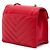 Chanel Red Small CC Chevron Calfskin Envelope Flap Rosso - vista 2