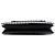 Clutch a patta Rockstud in pelle nera Valentino Nero - vista 3
