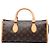 Louis Vuitton Brown Monogram Popincourt Marrone