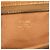 Céline Celine Brown Macadam Coated Canvas Clutch - view 5