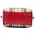 Borsa Bowling Burberry Beige Small Haymarket Check Canvas Alchester - vista 3