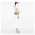 Chanel Yellow Medium Classic Lambskin Double Flap Gelb - Ansicht 5