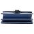 Gucci Blue Small Dollar Calfskin Interlocking G Crossbody Blu scuro - vista 3