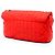 Chanel Red Jumbo Quilted Nylon Soft Shell Flap Rosso - vista 2