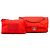 Chanel Red Jumbo Quilted Nylon Soft Shell Flap Rosso - vista 6