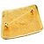 Spilla Chanel Gold CC placcata oro a forma di rombo D'oro - vista 3