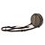 Zaino rotondo Gucci Mini GG Supreme Web Ophidia Beige - vista 2