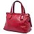 Gucci Red Small Patent Soho Working Satchel Rosso - vista 2