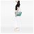 Borsa Tote Valentino Rockstud con doppio manico, piccola, pelle blu Blu chiaro - vista 6